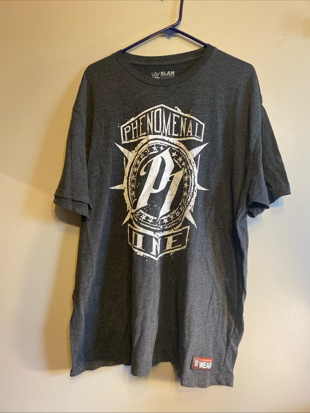 WWE AJ Styles Phenomenal One Slam Crate 3XL Shirt TNA‎ WCW Bulletclub NJPW